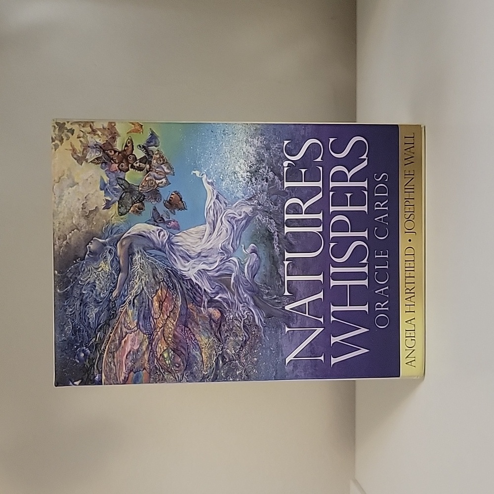 Oracle Cards Nature's Whispers, Set of 50 Cards and Guidebook